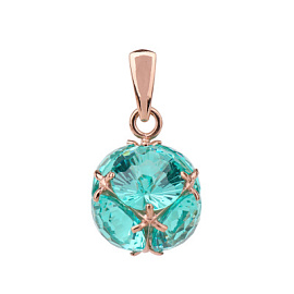 Подвеска 5444-10 акв золото