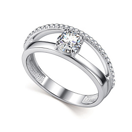 Кольцо 01-5175.00КЦ-00 серебро