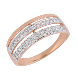 Кольцо дорожка 21663 золото