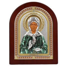 Икона 85441.3COL ювелирный сплав Святая Матрона 