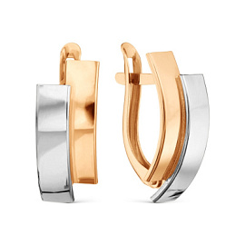 Серьги Т13002Б156 золото