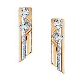 Серьги кл4232а-01 золото