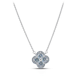 Колье 2512731938a серебро Ван Клиф