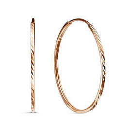 Серьги конго 5204127.30 золото