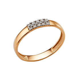Кольцо дорожка 000851-1102 золото Дорожка