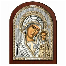 Икона 84120.4 ювелирный сплав Казанская Божья Матерь