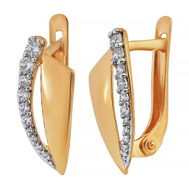 Серьги 803-00093-10-00-20-00 золото