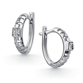 Серьги 02-4734.000Б-00 серебро