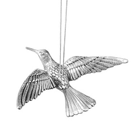 Сувенир елочная игрушка 100060 ювелирный сплав Птица