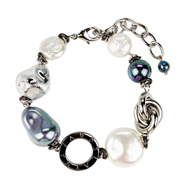 Браслет т100 ювелирный сплав Perl de luxe