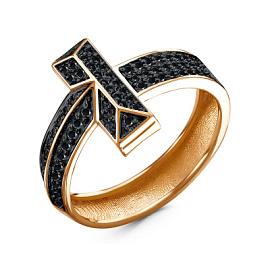 Кольцо 812696-5р золото Тиффани Т