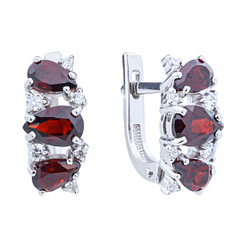 Серьги С-2446-6205-1 серебро