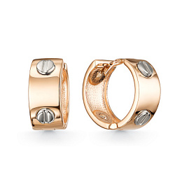 Серьги с1439 золото Картье винт