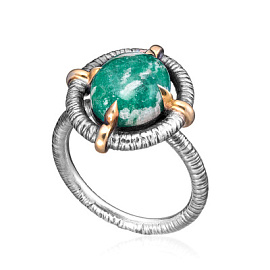 Кольцо RG041551MLC-COV-S серебро