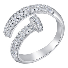 Кольцо MCR30 серебро Картье Гвоздь