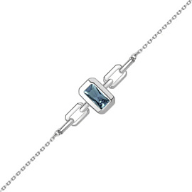 Браслет 7473308.5 серебро