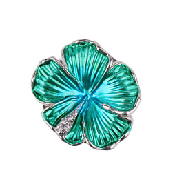 Брошь 61714330-3 ювелирный сплав Цветок