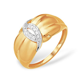 Кольцо К13214150 золото