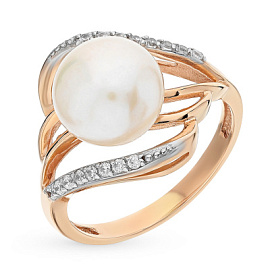 Кольцо 190-1-563Р золото