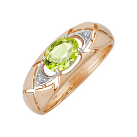 Кольцо КЛ-696К-Х золото