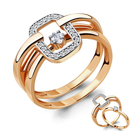 Кольцо 68323А.1 золото