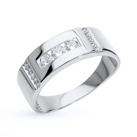 Печатка с040224 серебро